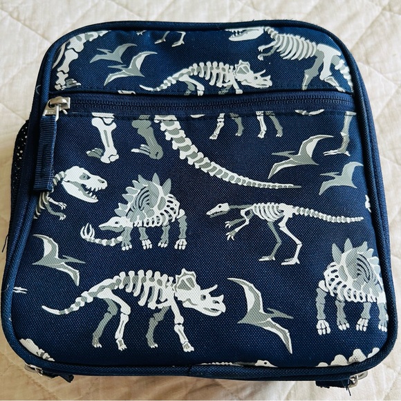 Pottery Barn Kids Mackenzie Dino Bones Glow-in-the-Dark Lunch Box. - Picture 2 of 6